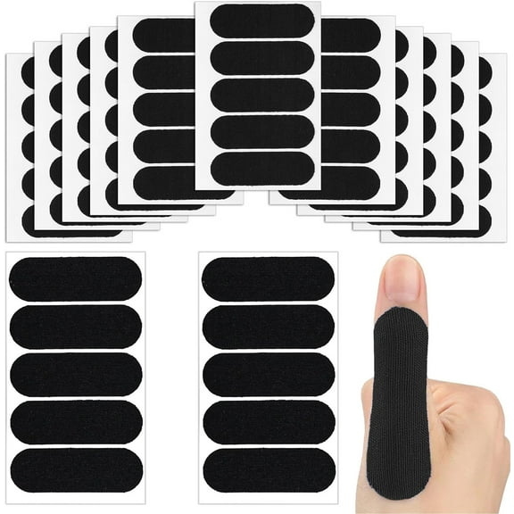 120 Pcs Bowling Thumb Tape,Bexikou Black Thumb Protector for Bowlers,Thumb Tape Protector for Bowling,Sweatproof Finger Tape for Women Men