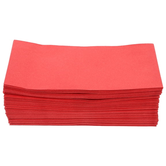 FOMIYES Red Tiny Self-Stick Paper Envelopes, 120 Pcs for Birthdays, Invitations, Cards, and Party Favors