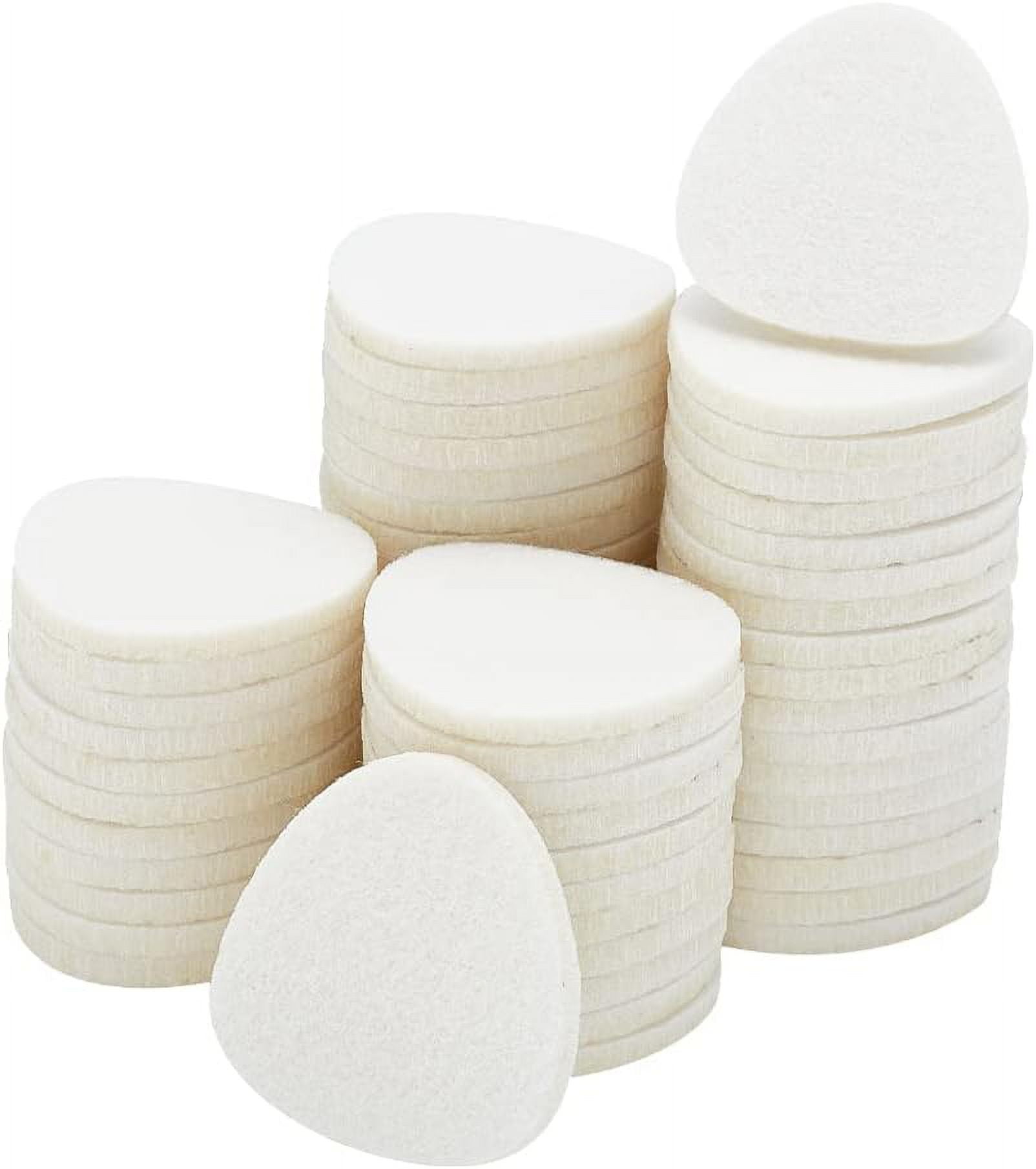 Triangle Refiller 120 Pcs Essential Oil Refill Pad White Oil Diffuser Replacement Pad 1 ...