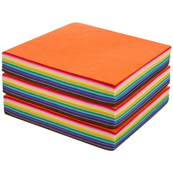 120 Pcs Felt Sheets 11.8x11.8 in, 40 Colors Craft Felt Squares, Soft & Long-Lasting, Easy to Cut, Fabric Felt for DIY Crafts, Sewing, Young Artist's Art Projects, Decorations