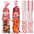 thumbnail image 1 of 120 Pcs Gift Bag Valentines Day Candy Bags Goodie for Kids Child, 1 of 6