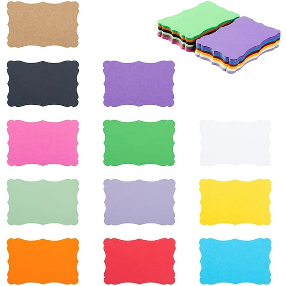 120 Pcs Mini Blank Note Cards, Assorted Colors for Invitations & Greeting Cards