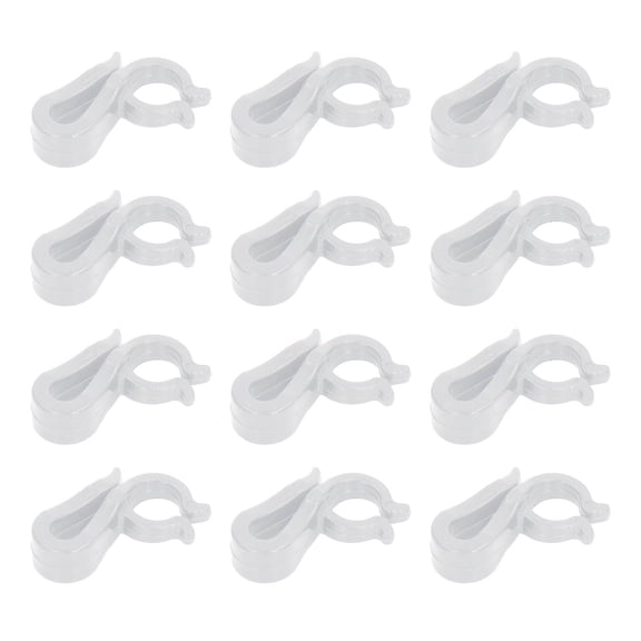 120 Pcs Plastic Christmas Light Clips,Christmas Decoration String Lights Weatherproof Outdoor Lights Clip For Gutters Yards Gardens Christmas Trees