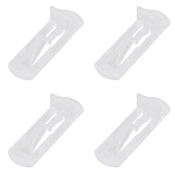 120 Pcs Plastic Laminate Clamp Shelf Pegs Locking Furniture Pegs Kitchen Cabinet Shelf Clips Cabinet Shelf Pins