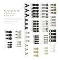 thumbnail image 1 of 120 Pcs Remove The Zipper Labels Extension Pulls Detachable Extender Clothing Accessories, 1 of 6