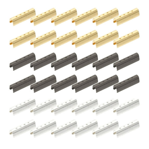 REOFLYUP Shoelaces Tips Replacement 120Pcs Cap Shape 0.8x0.2x0.2in