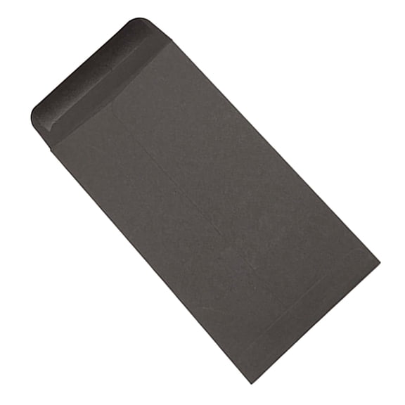 120 Pcs Small Black Envelopes Coin Envelope Money Envelopes Adhesive Envelopes for Budgeting