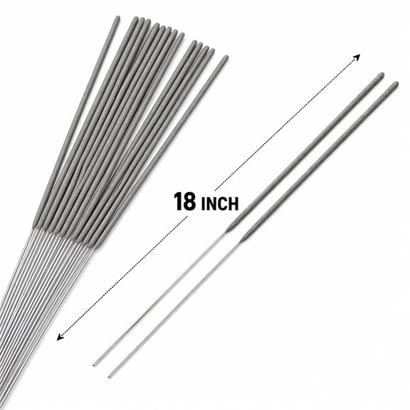120 Pcs Sparkler Wand Wedding Send-Off Tag Accessories, 18 Inch Fairy Sticks, Suitable for Christmas Celebrations, Wedding Favors, Anniversaries, Engagement Parties and Gatherings.