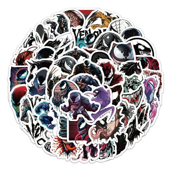 120 Pcs Super Hero Stickers Collector Set - Premium Vinyl Decals for Tumbler, Skateboard, Tech Devices | Anime Art Pack