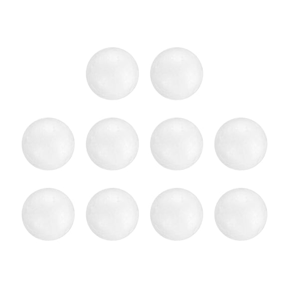 120 Pcs White Foam Balls, 1 Inch Polystyrene Solid Round Balls DIY Craft Foam