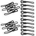 thumbnail image 1 of 120 Pcs Zipper Parts Tabs Tags Rope Pulls for Backpack Head Drawstring Suitcase, 1 of 6