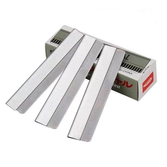 120-Piece Stainless Steel Eyebrow Razor Blades Bulk Facial Hair Removal Dermaplaning Tools Ultra Sharp Disposable Refill Blades for Personal Grooming