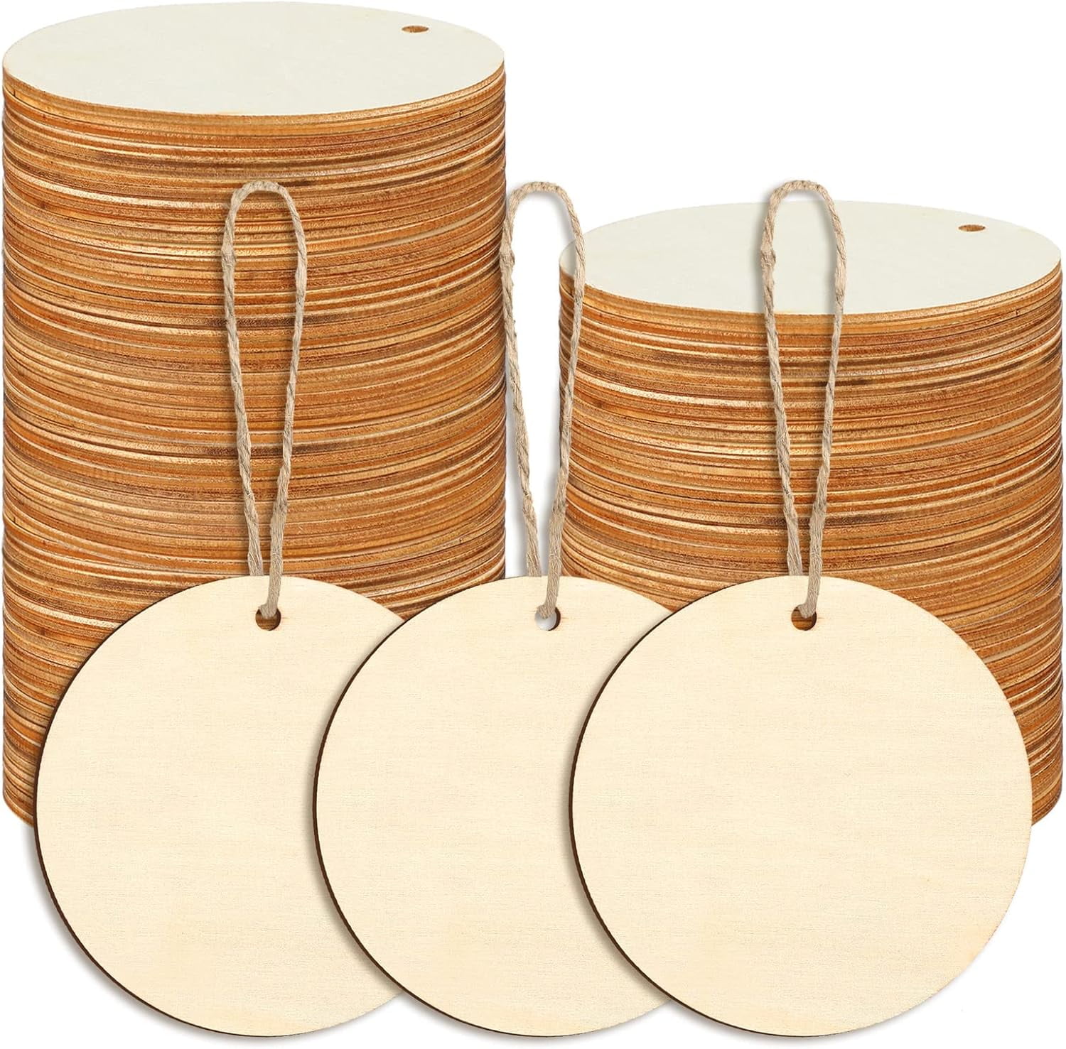 Wooden Discs For Craftsnull