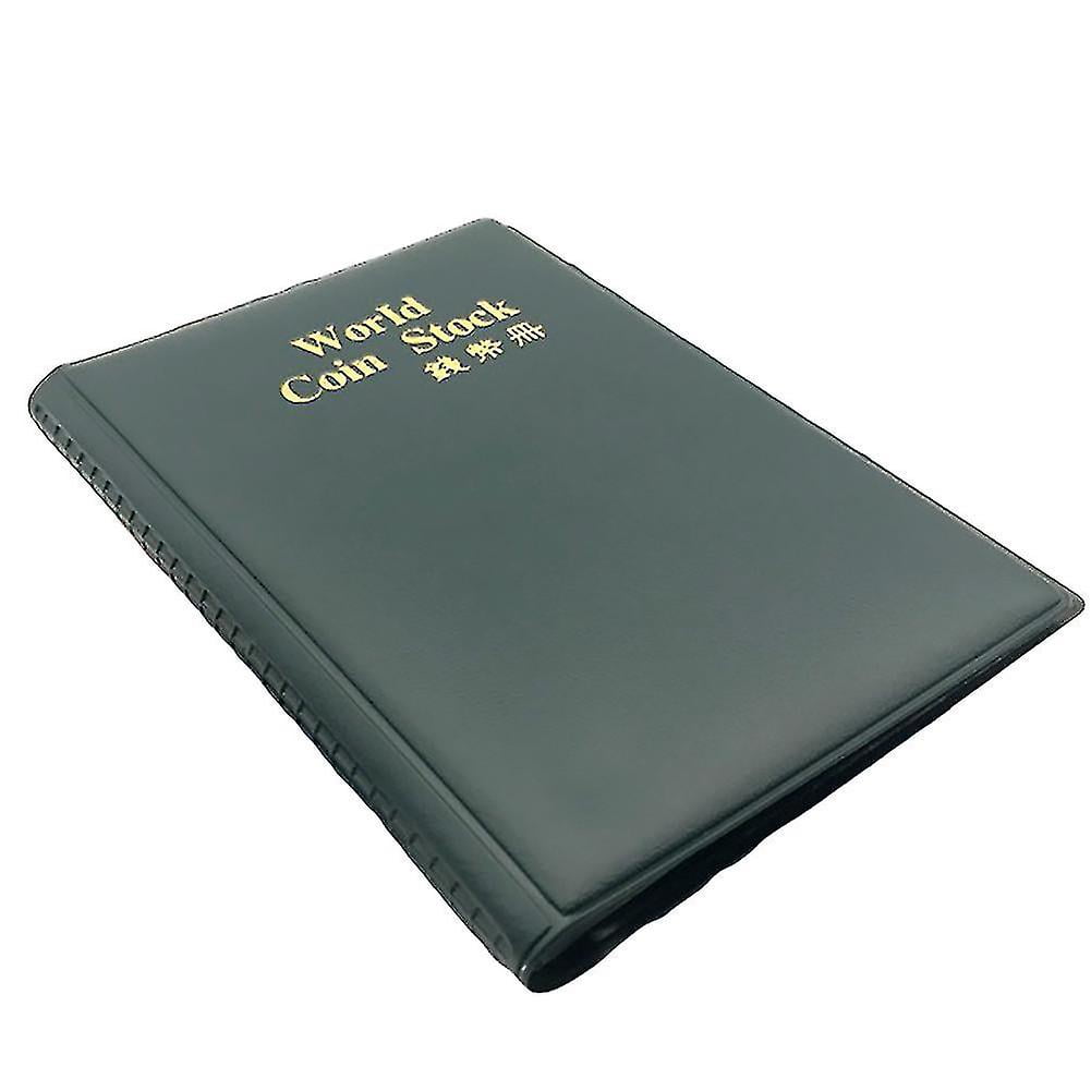120 Pockets Money Penny Collecting Storage Coin Holder Collector Album
