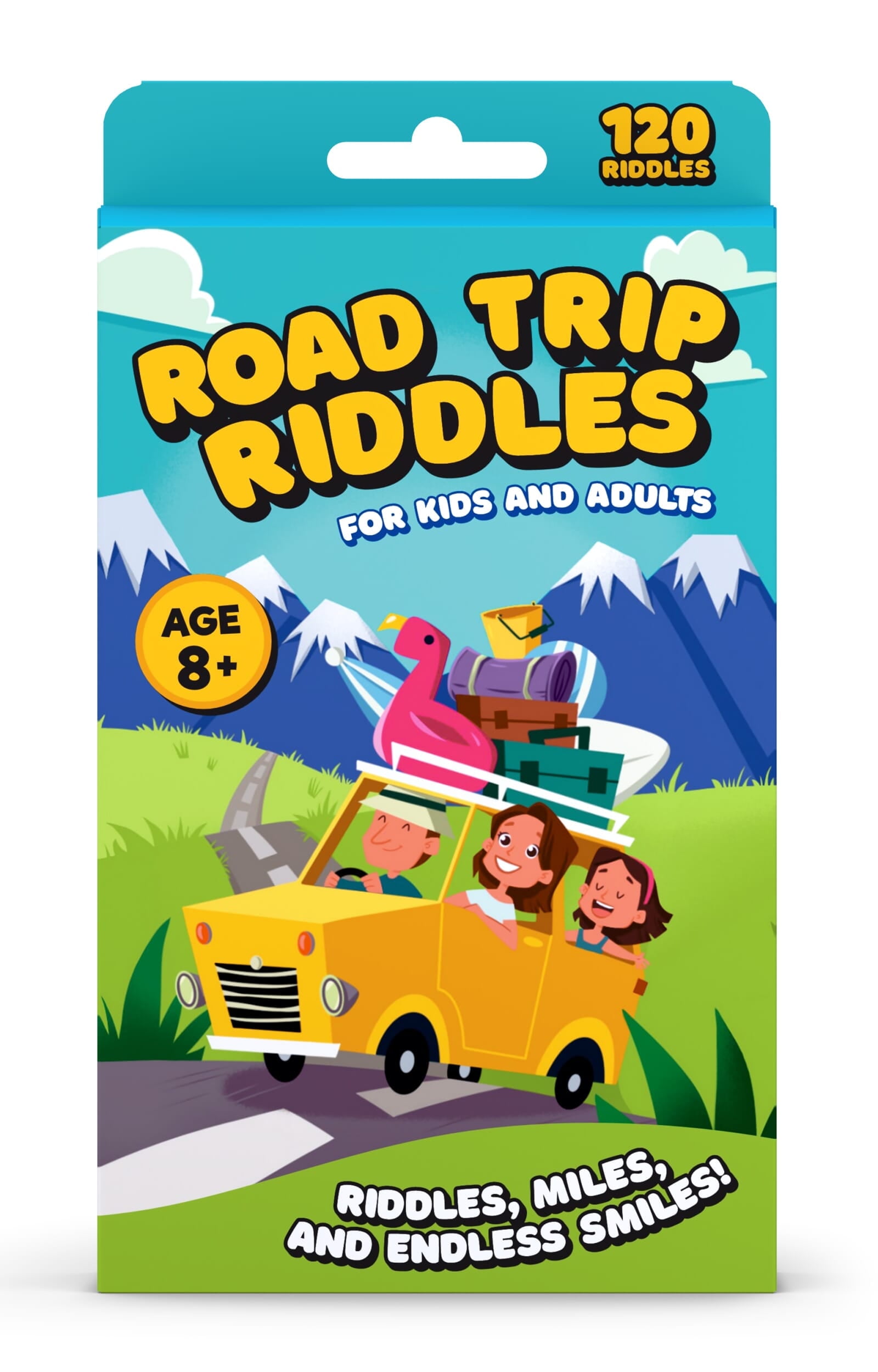 120 Road Trip Riddles - Road Trip Car Game for Kids - Walmart.com