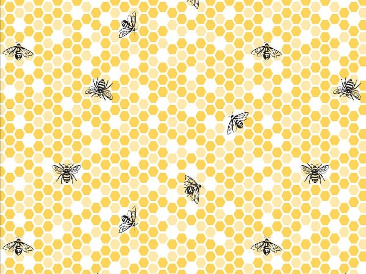 120 Sheet, Bees Tissue Paper 20X30", Bulk Pack for Holiday, Seasonal Event, Party Celebration, Made in USA