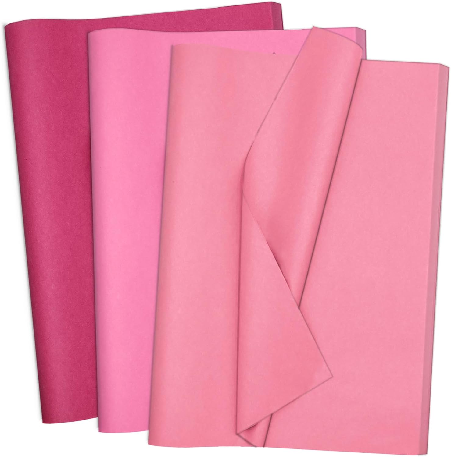 120 Sheets Pink Tissue Paper 20x14 Inches Pink Tissue Paper for Bags