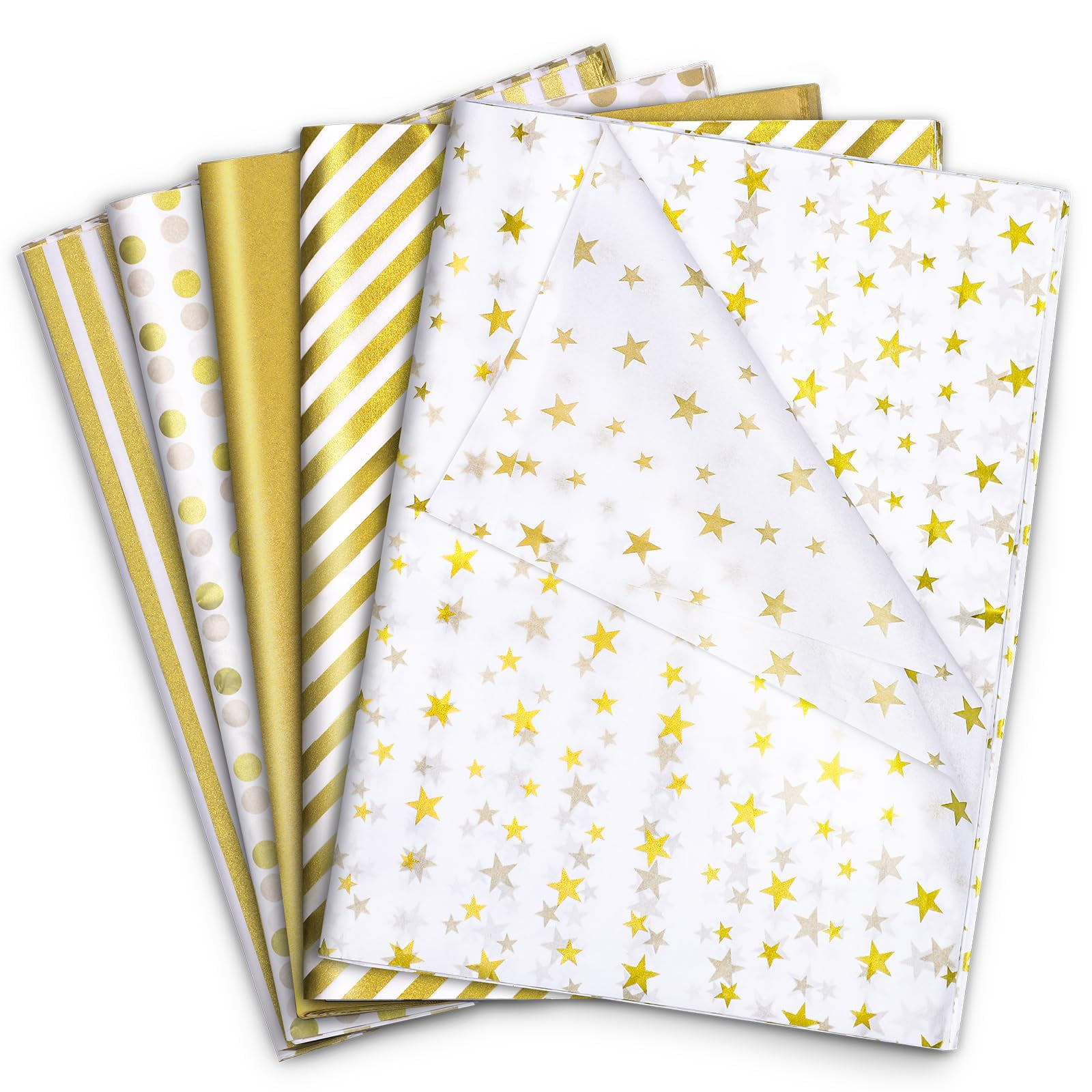 120 Sheets Tissue Paper 14x20",for Wedding,Baby Shower,Mother's Day,DIY Crafts,8 Designs(Blue Baby Shower,Blue Floral,Gold,Pink,Pink Baby Shower,Sage Green,Sage/Beige,White/Gold Thank You)