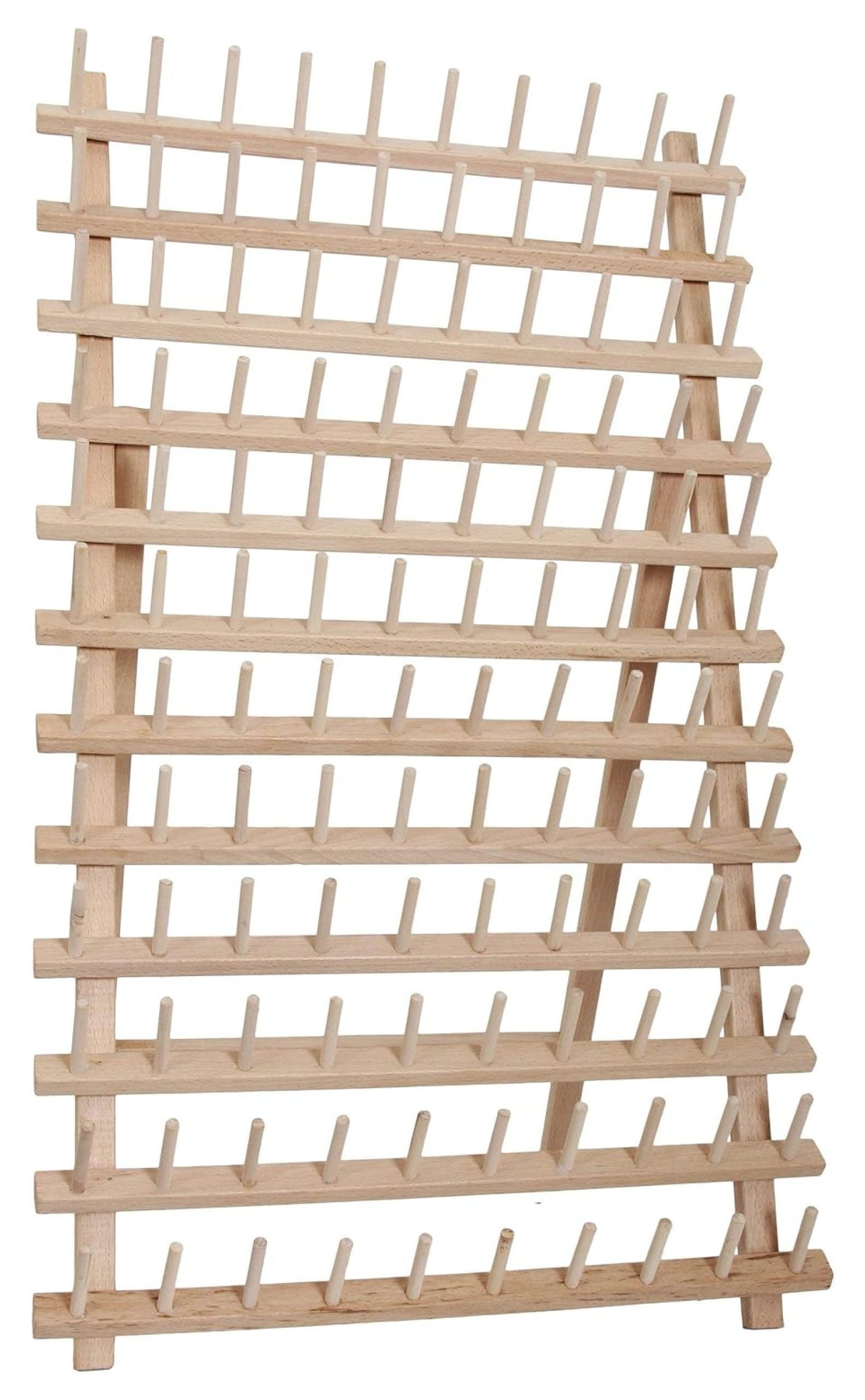 120 Spool Cone Wood Thread Rack | Made of Hardwood, Sturdy ...