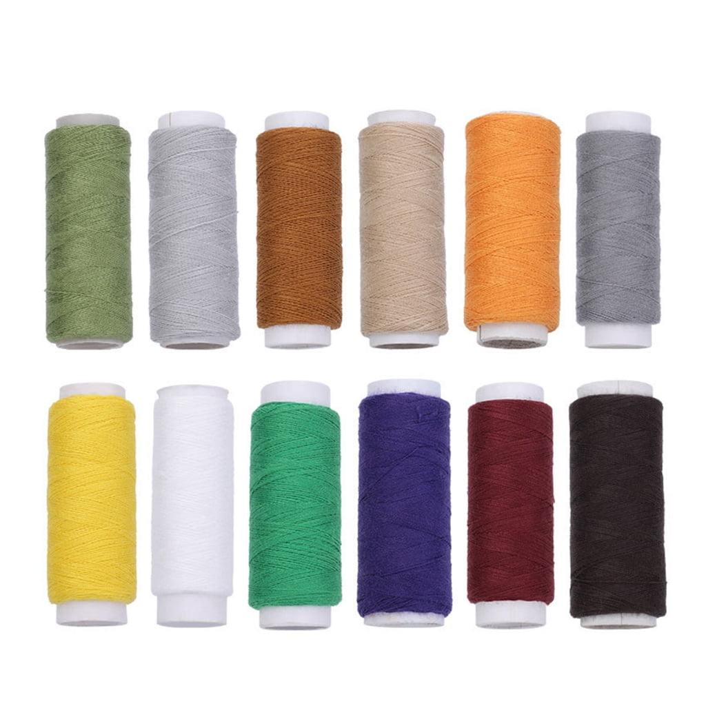120 Spool of Polyester Sewing Thread Multicolored Spool Sewing Thread for Sewing