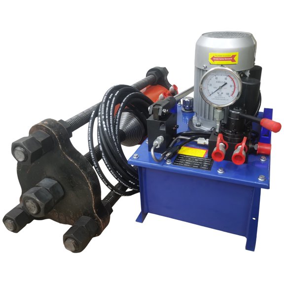 120 Ton Press Sleeve Press Chain Machine with Manual Electric Integrated Pump Volume 24L