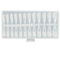 thumbnail image 1 of Nails 120 Transparent Water Tube Full Coverage Pressed Nails for DIY Nail Salon Practice, 1 of 9