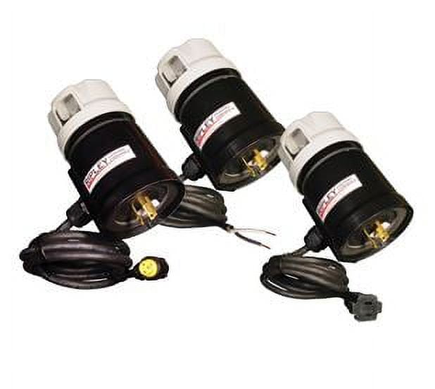 120 V Photocell Power Tap Adapter with 20 ft 2 prong female cord ...