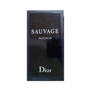 ($120 Value) Dior Sauvage Eau De Parfum Spray, Cologne for Men, 3.4 Oz