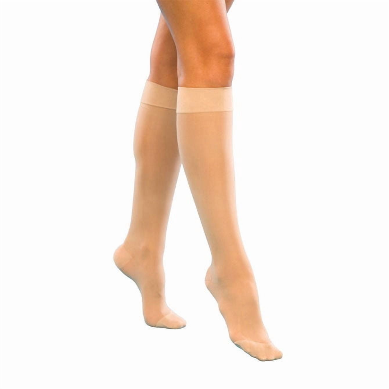 120 Well Being Women's Closed Toe Knee Highs - 15-20 mmHg Sig120C