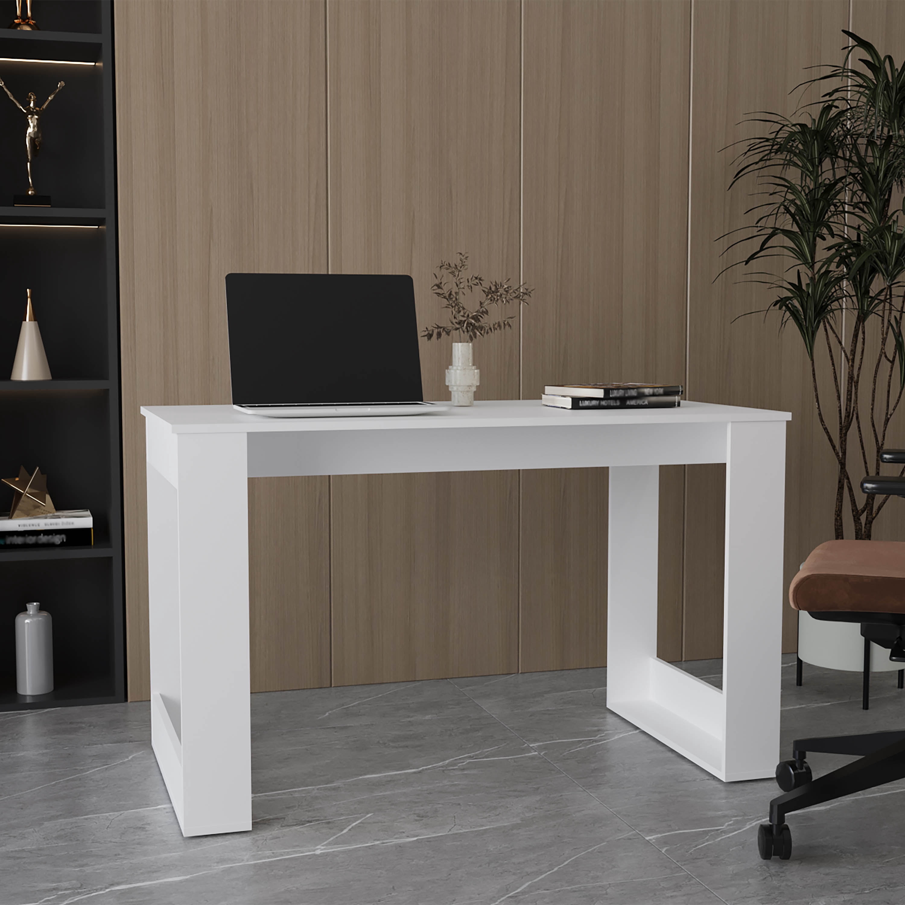 120 Writing Desk, Home Office, White