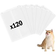 120 count Litter Box Liners for SNOW+ Litter Box,Self-Sealing Bag