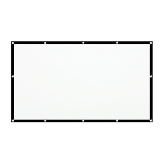 120-inch Portable HD Projector Screen 16:9 Projection Screen Foldable Thick Durable for Outdoor Home Theater