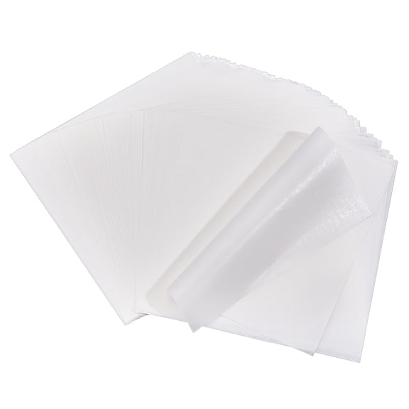 120 pc Square Ironing Paper used for DIY Beads White 150x154x0.01mm