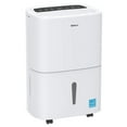 thumbnail image 1 of 120 pt. 6000 sq. ft. 8.5 pt. Bucket Dehumidifier in White with Auto Defrost, Inside Drying, Bucket Full Indicator, 1 of 8