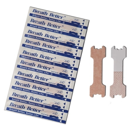 120 strips Breathe Better Large Tan Nasal strips