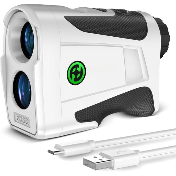 1200 1700 Yds Golf Rangefinder Easy to Clean Slope 6X Magnification Distance Range Finders Pin Locked Vibration Golfer Gifts Accessories