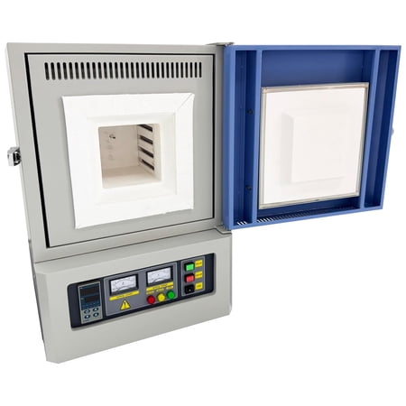 1200°C Programmable Muffle Furnace for Laboratory Sintering & Heat Treatment 110V 2.5KW