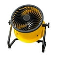 1200 CFM 10 in. heavyduty High Velocity Turbo Floor Fan Powerful 1/12