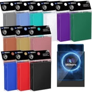 Mlikero 1200 Count Card Sleeves, Matte Magic Card Sleeves, Smooth Shuffle & Tear Resistant, Fit for MTG, TCG, CCG 12 Colors