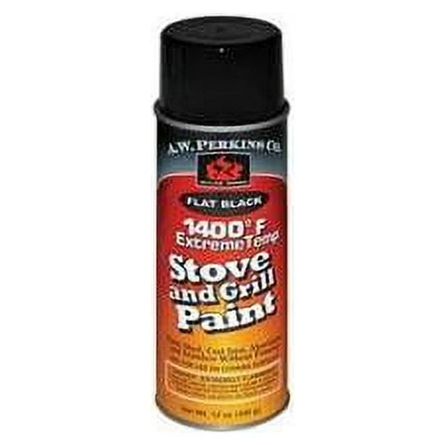 1200 Degree Black Stove Paint 10.3 oz Spray