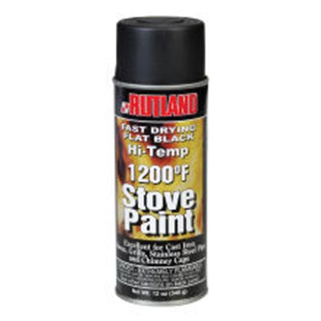 1200 Degree Black Stove Paint oz Spray