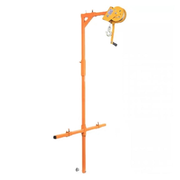 1200 Lb Manual Stainless Steel, Outside Installation Lifting Crane, Folding, Self-locking Manual Assembly Air Conditioner