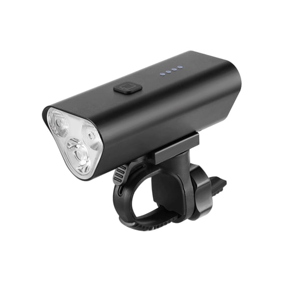 1200-Lumen Bike Headlight 6 Modes Aircraft Aluminum 1500mAh USB-C Rechargeable 8H Runtime Triple-Beam Flood/Spot for Night Road - Black3
