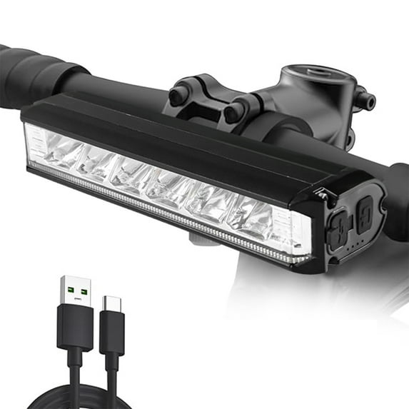 1200 Lumens Bike Lights, USB Charging Ultra Bright LED Night Riding Equipment Outdoor Cycling Lights Headlight
