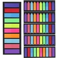 thumbnail image 1 of 1200 Pcs Sticky Tabs, 10 Color Sticky Flags Bright Colors Note Tabs, 1 of 7