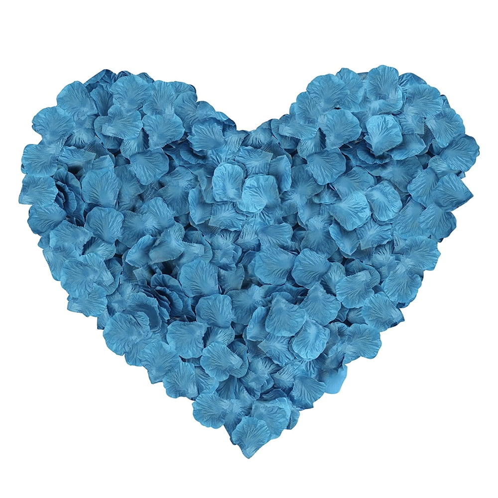 1200 Pieces Separated Artificial Rose Petals, Fake NonWoven Fabrics