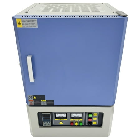 1200? Programmable Muffle Furnace Intelligent Processing Furnace for Laboratory Sintering Heat Treatment 110V 2.5KW
