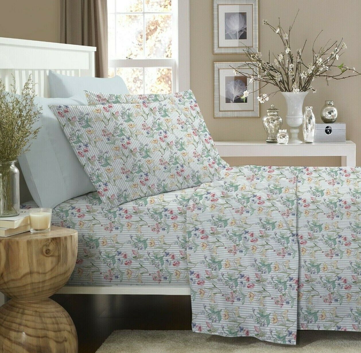 1200 Thread Count 6 Piece 100 Cotton Sheet Sets