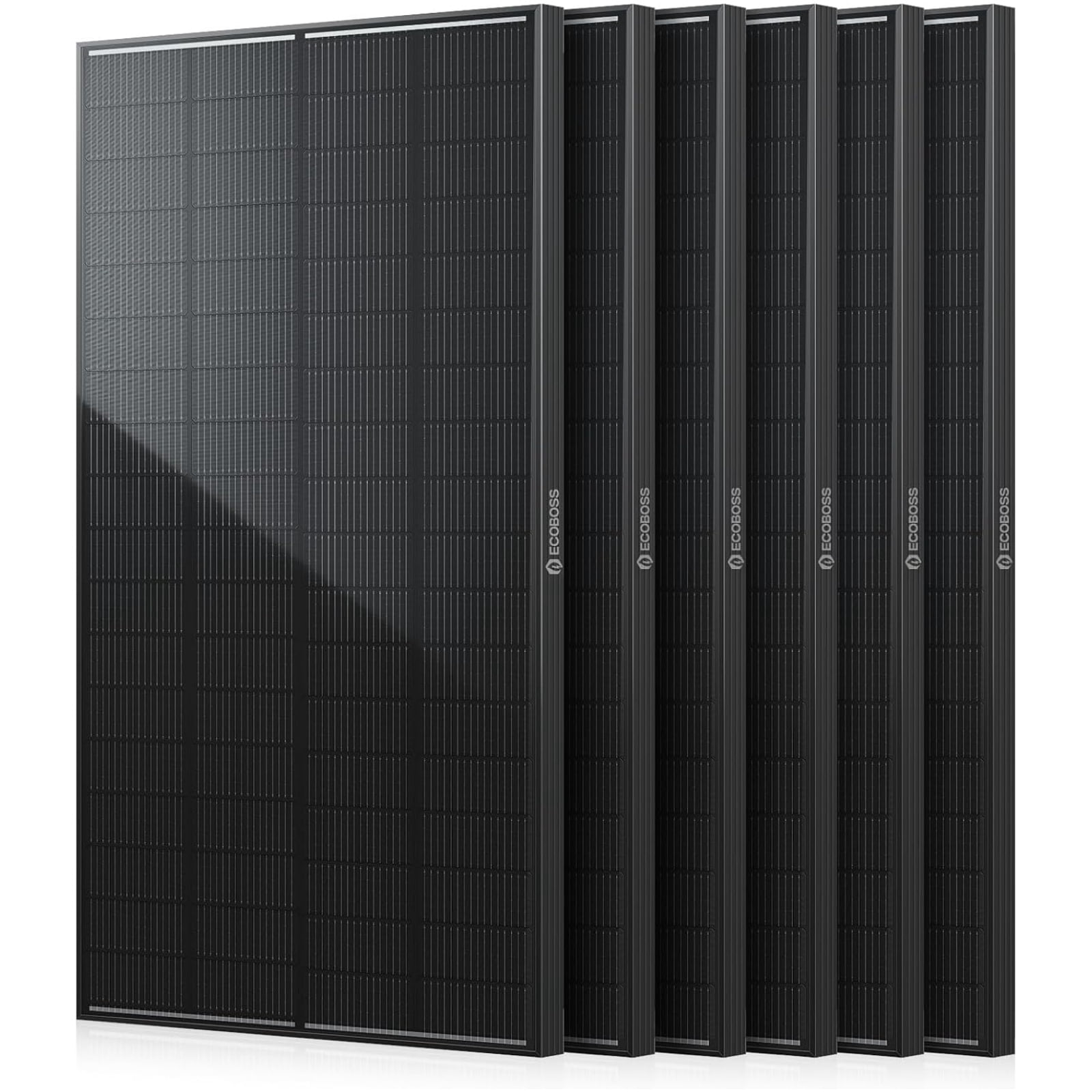 ECOBOSS 1200W Solar Panel Kit, 6×200W N-Type Monocrystalline Panels, 25 ...