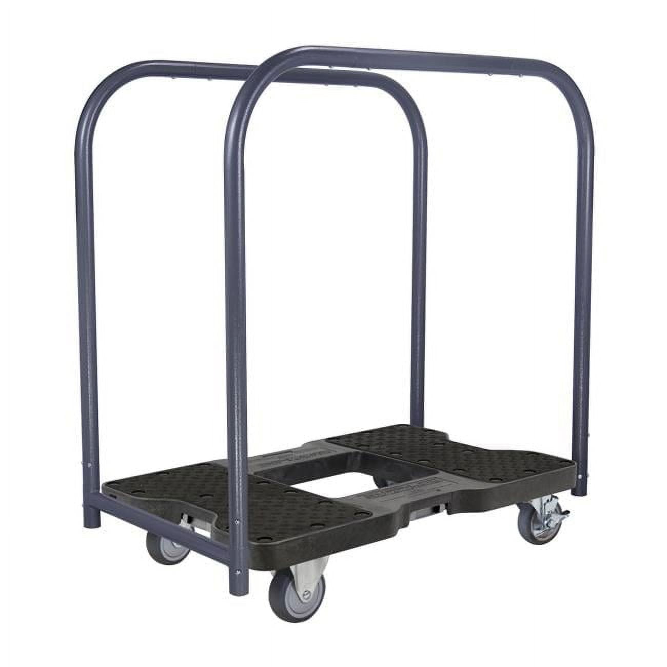 1200 lbs Professional E-Track Panel Cart Dolly - Black